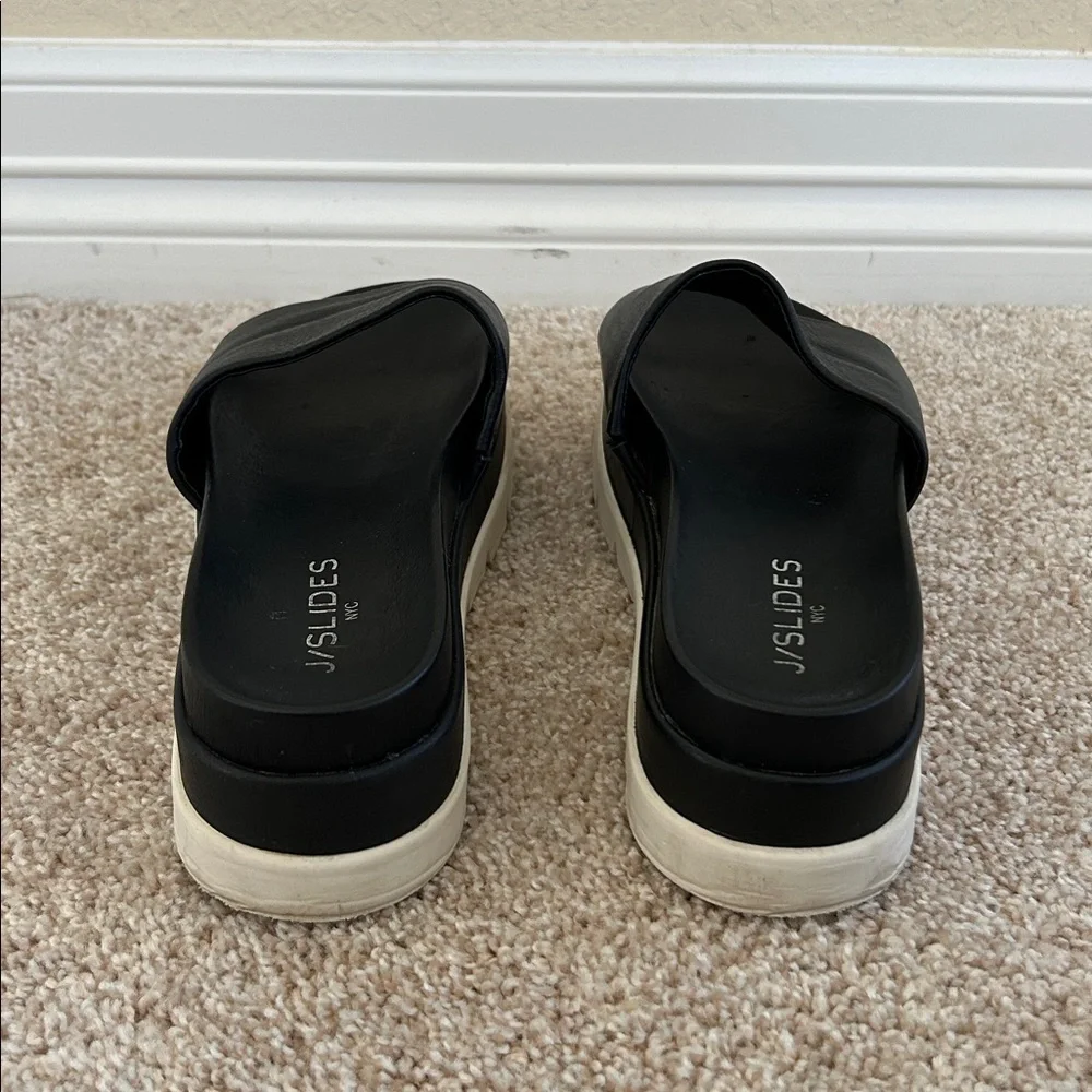 J/Slides NYC Bibby Platform Slide - Black